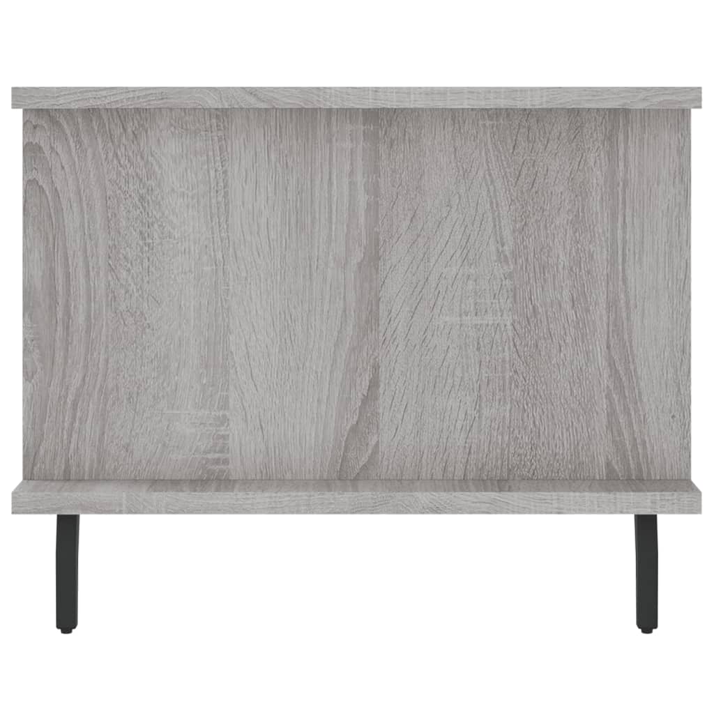 vidaXL Coffee Table Grey Sonoma 90x50x40 cm Engineered Wood