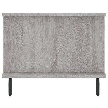 vidaXL Coffee Table Grey Sonoma 90x50x40 cm Engineered Wood