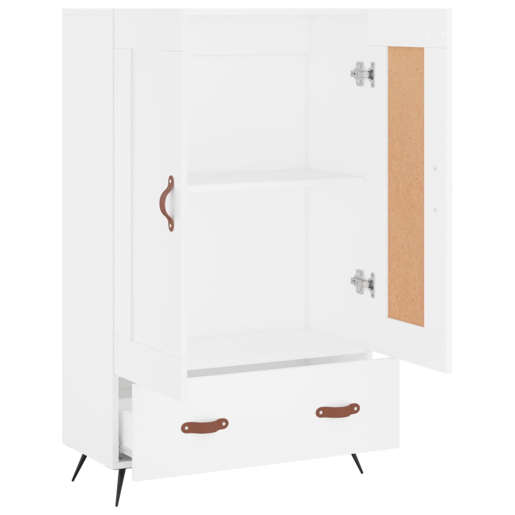 Highboard 69,5x31x115 cm Engineered Wood White