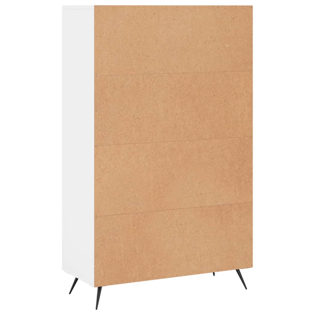Highboard 69,5x31x115 cm Engineered Wood White