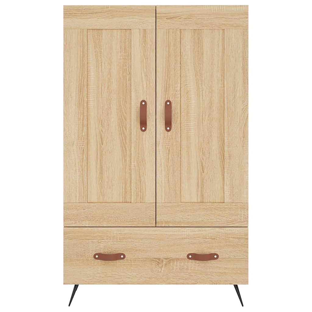 vidaXL Highboard Sonoma Oak 69.5x31x115 cm Engineered Wood