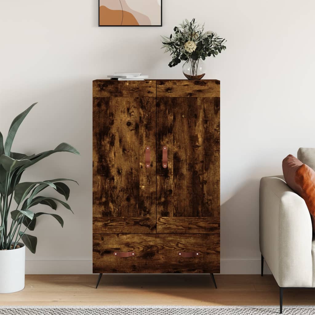 Highboard 69,5x31x115 cm Engineered Wood Smoked oak