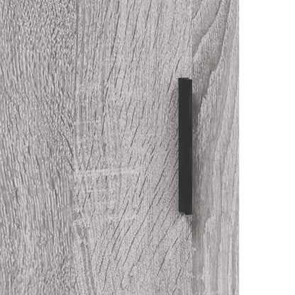 vidaXL Highboard Grey Sonoma 69.5x31x115 cm Engineered Wood