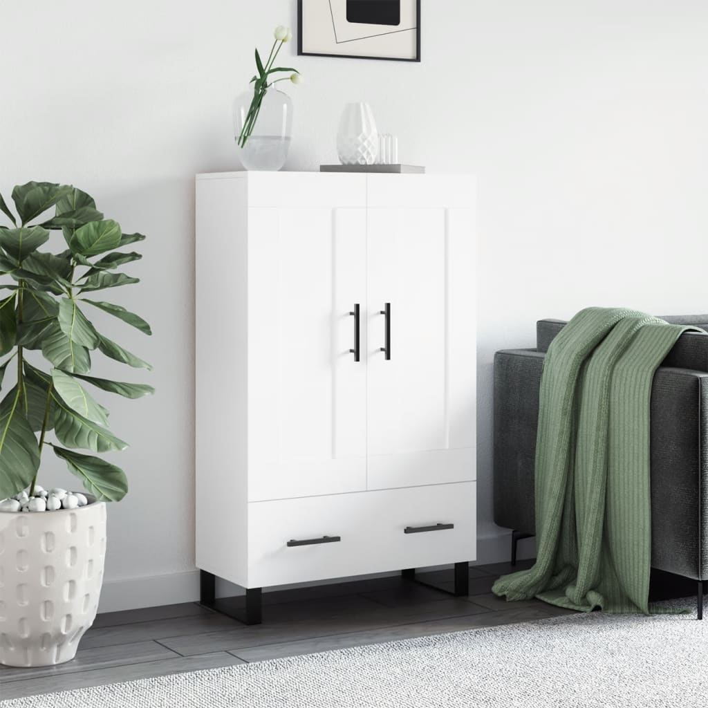 Highboard 69,5x31x115 cm Engineered Wood White