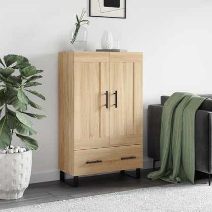 Highboard 69,5x31x115 cm Engineered Wood Sonoma oak