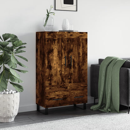 Highboard 69,5x31x115 cm Engineered Wood Smoked oak