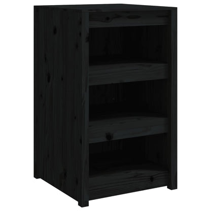 Outdoor Kitchen Cabinet "MEPPEL" 55x55x92 cm Solid Wood Douglas Black pine 3 shelves
