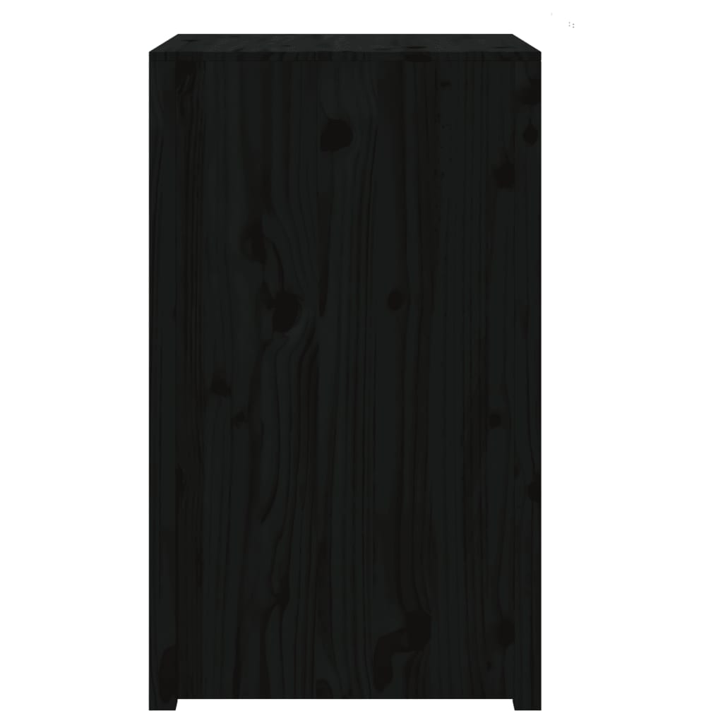 Outdoor Kitchen Cabinet "MEPPEL" 55x55x92 cm Solid Wood Douglas Black pine 3 shelves