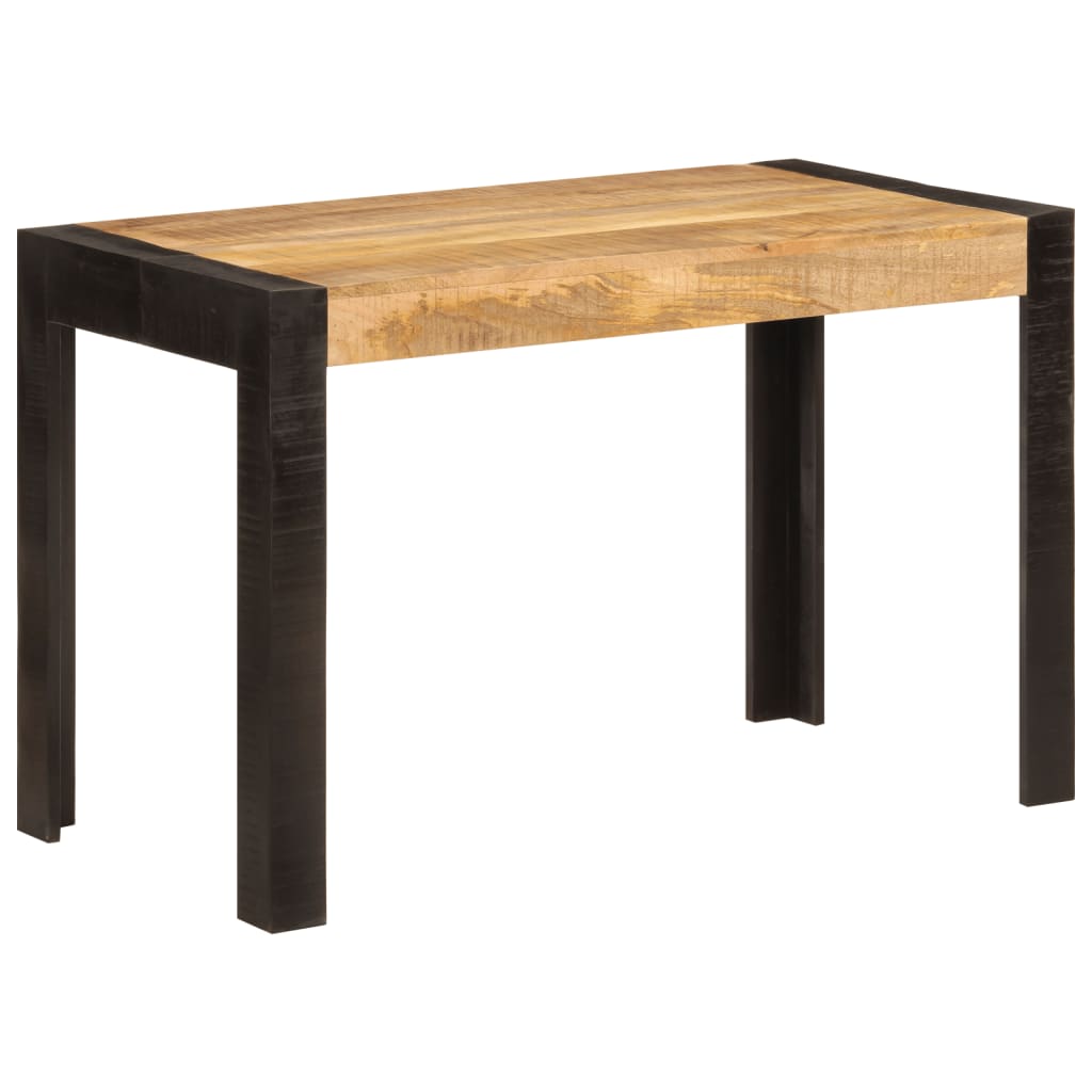 Dining Table Solid Mango Wood Brown 120 cm 60 cm