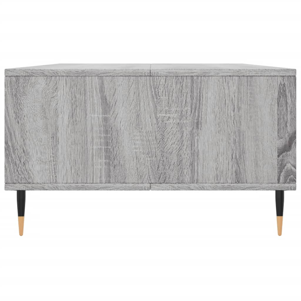 Coffee Table 104x60x35 cm Engineered Wood Grey sonoma