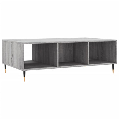 Coffee Table 104x60x35 cm Engineered Wood Grey sonoma