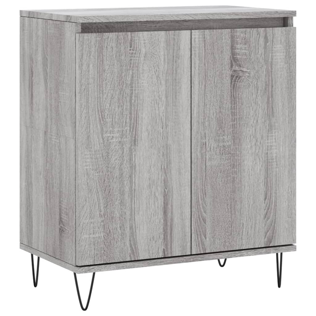 vidaXL Sideboard Grey Sonoma 60x35x70 cm Engineered Wood