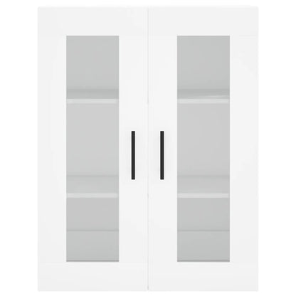 vidaXL Wall Mounted Cabinet White 69.5x34x90 cm