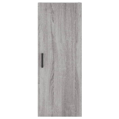 vidaXL Wall Mounted Cabinet Grey Sonoma 34.5x34x90 cm