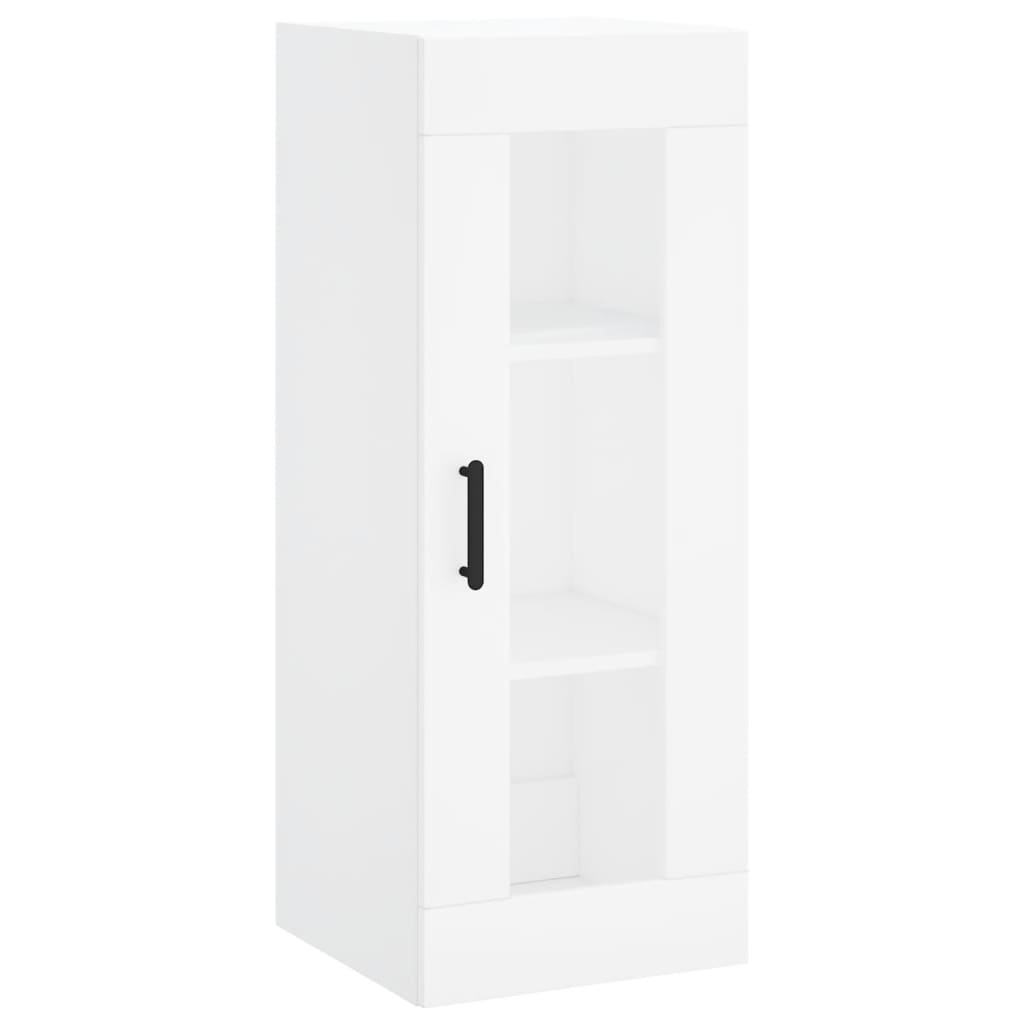 vidaXL Wall Mounted Cabinet White 34.5x34x90 cm