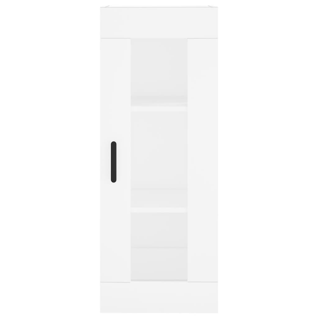 vidaXL Wall Mounted Cabinet White 34.5x34x90 cm