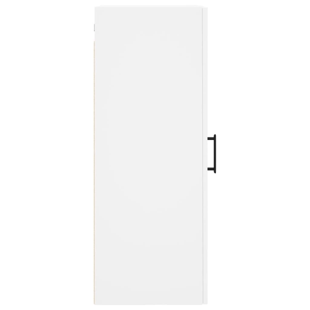 vidaXL Wall Mounted Cabinet White 34.5x34x90 cm