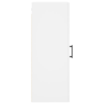 vidaXL Wall Mounted Cabinet White 34.5x34x90 cm