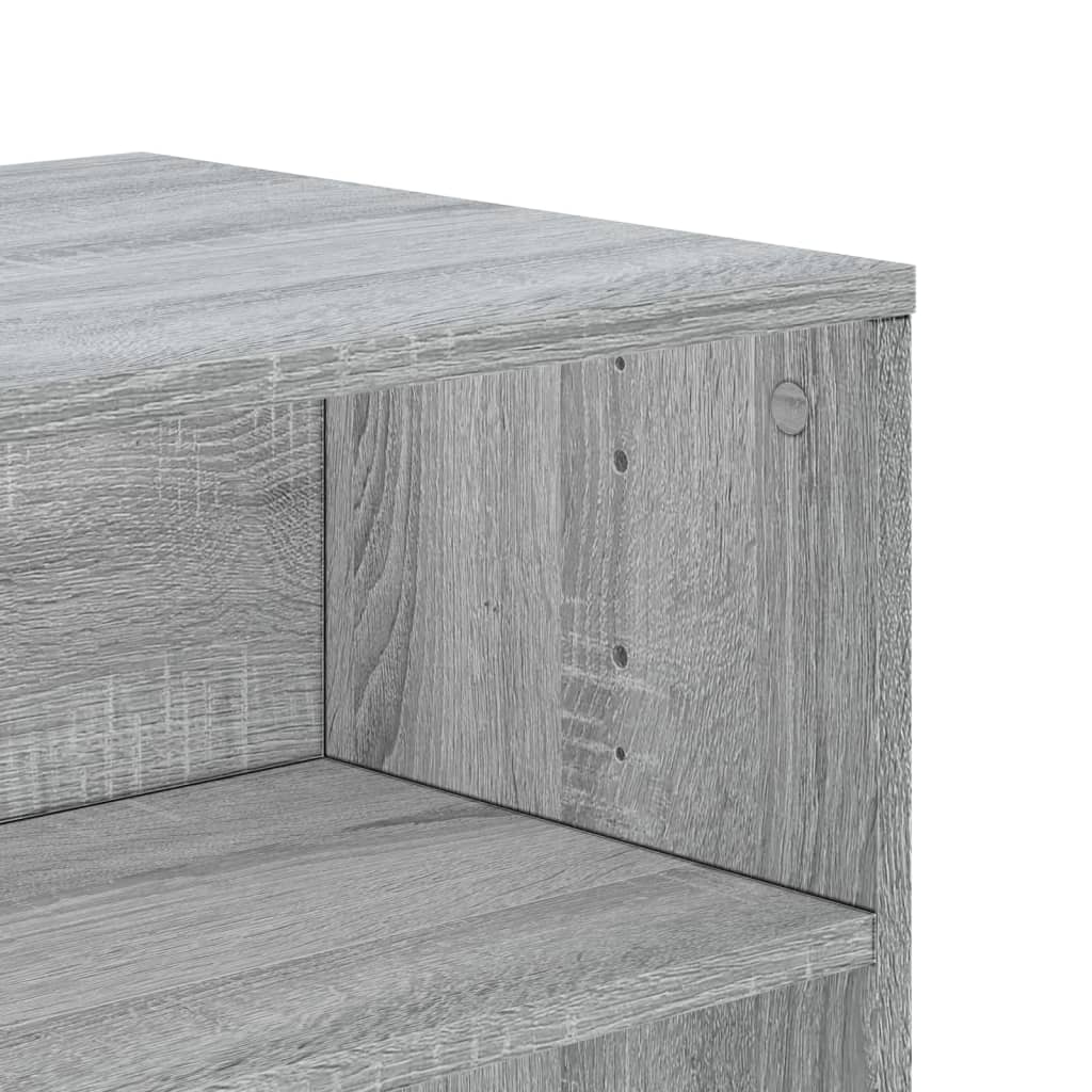 TV Cabinet 120x40x40 cm Engineered Wood Grey sonoma