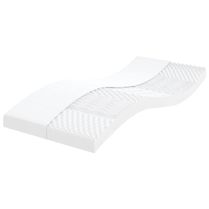 vidaXL Daybed with Trundle and Mattresses Light Grey 90x190 cm Velvet 6