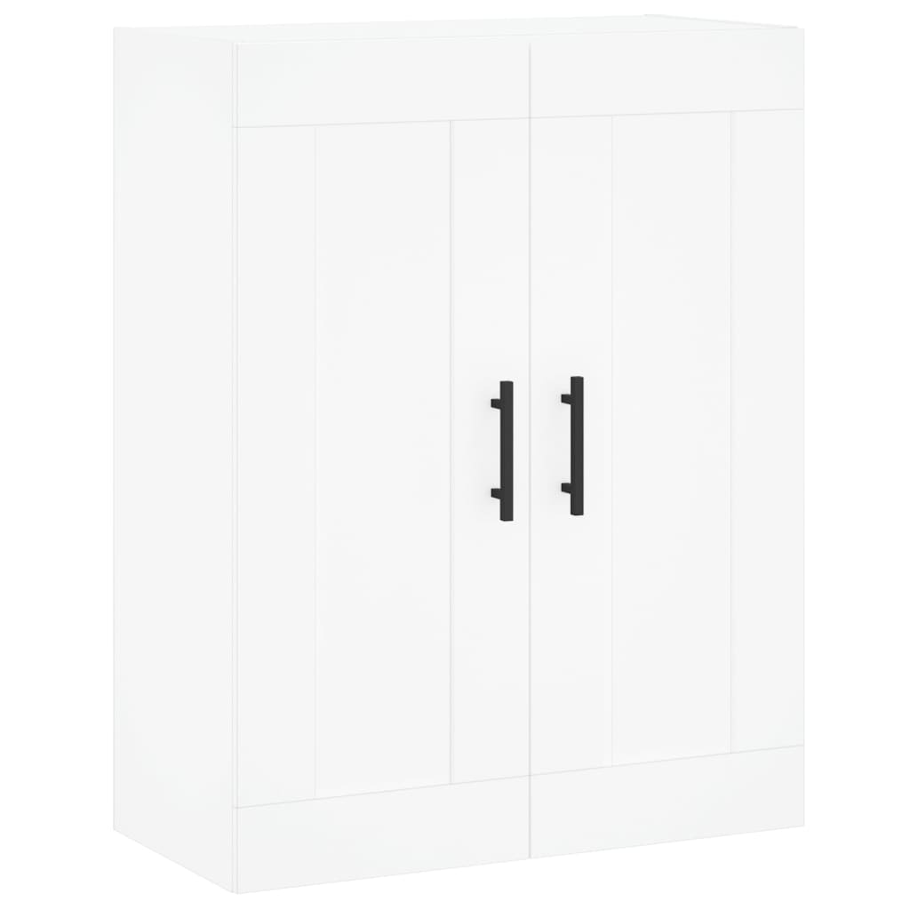 Highboard 69.5x34x180 cm Engineered Wood 2 Doors White