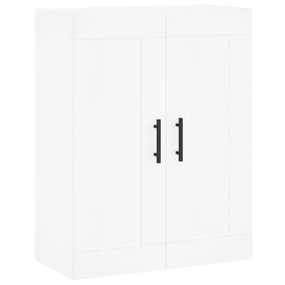 Highboard 69.5x34x180 cm Engineered Wood 2 Doors White