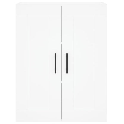 Highboard 69.5x34x180 cm Engineered Wood 2 Doors White