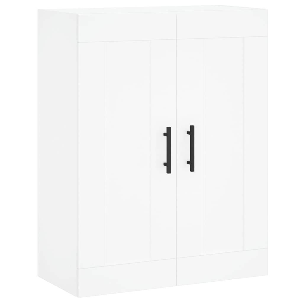 Highboard 69.5x34x180 cm Engineered Wood 3 Drawers White