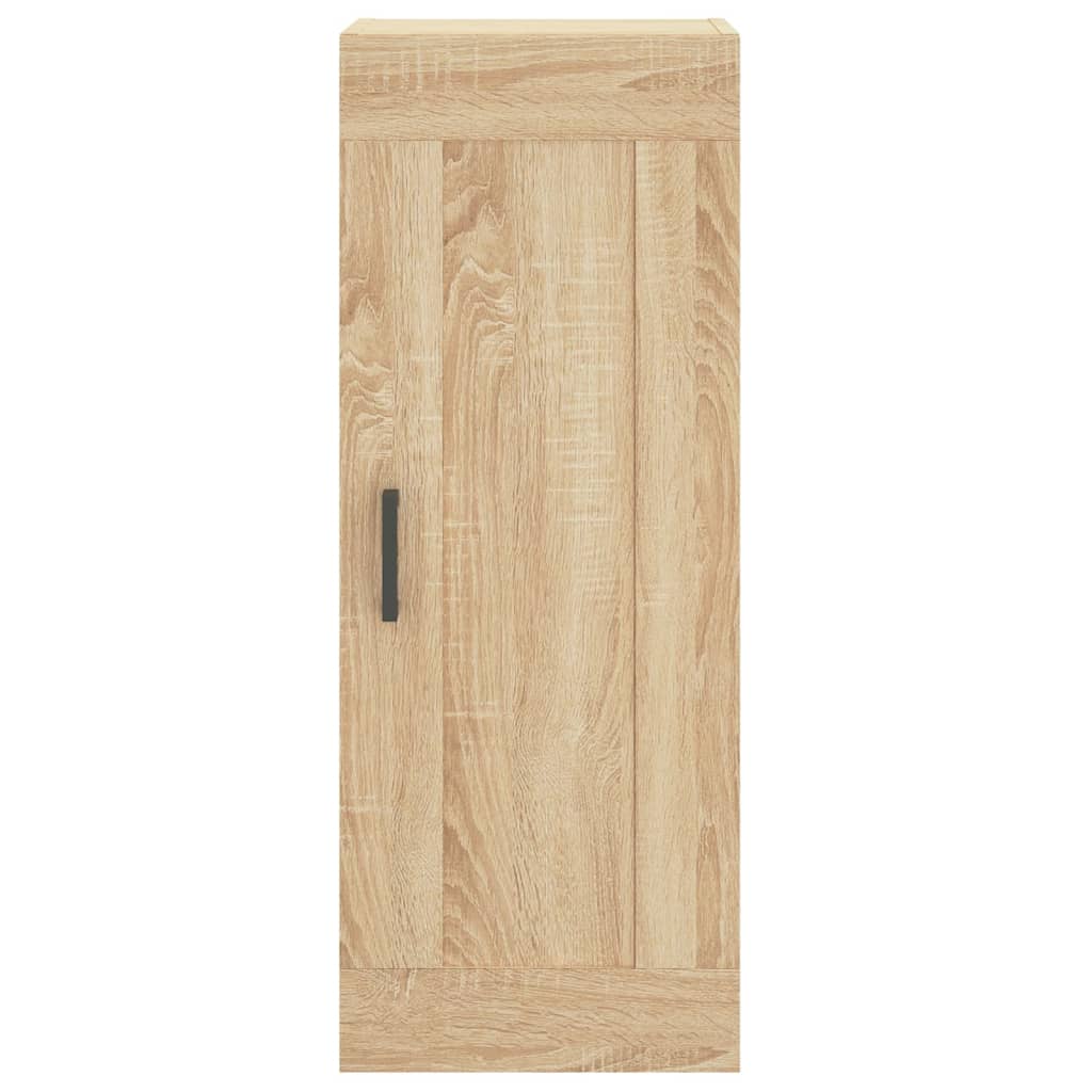 vidaXL Highboard Sonoma Oak 34.5x34x180 cm Engineered Wood