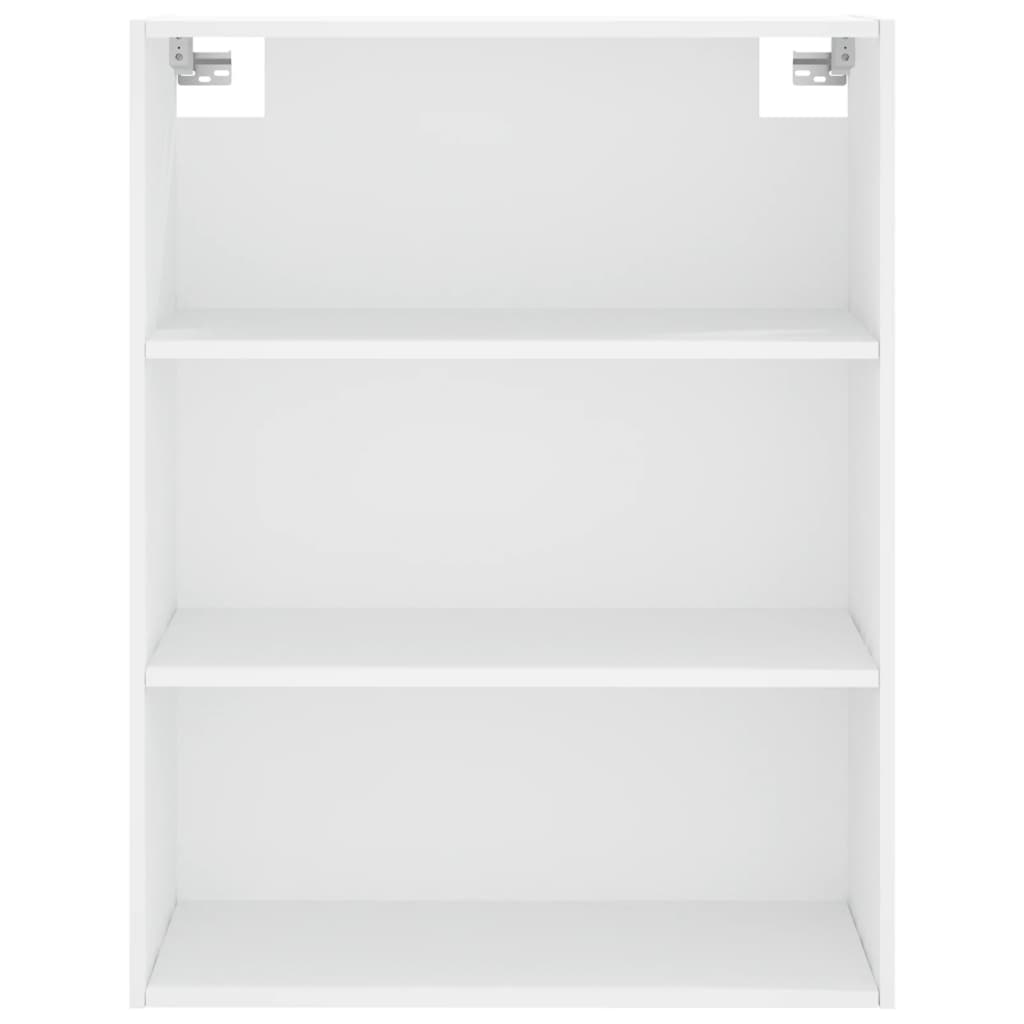 Highboard 69.5x34x180 cm Engineered Wood 2 Doors 2 Drawers White