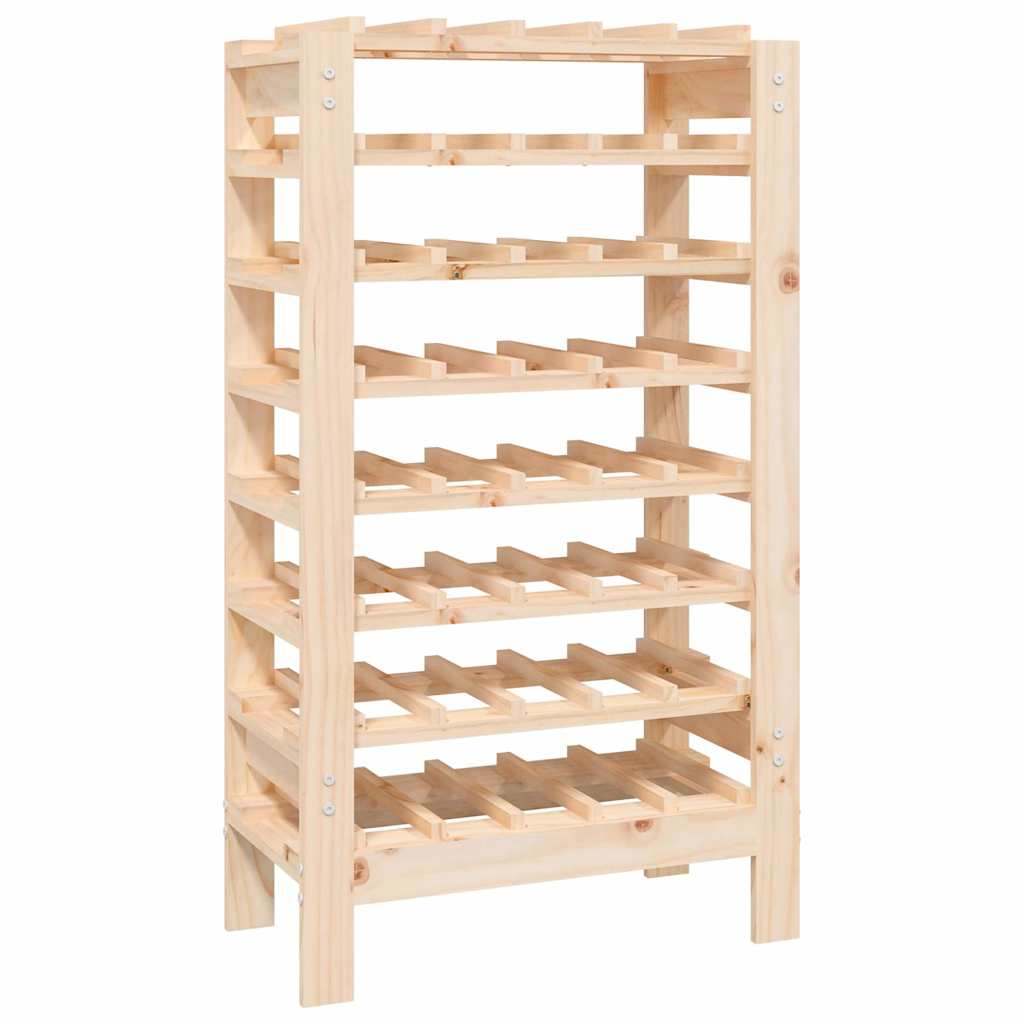Wine Rack 61,5x30x82 cm Solid Wood Pine 61.5 cm