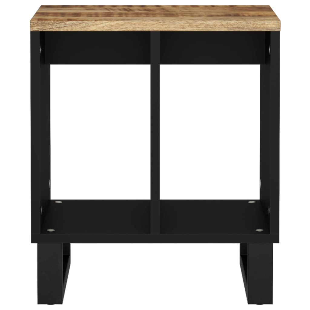 vidaXL Side Table 40x31x46 cm Solid Wood Mango&Engineered Wood