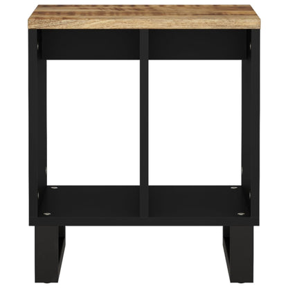 vidaXL Side Table 40x31x46 cm Solid Wood Mango&Engineered Wood