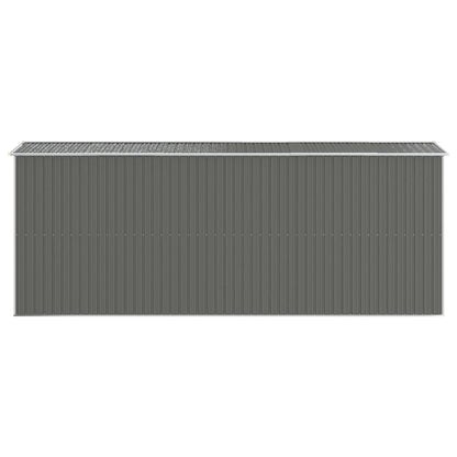vidaXL Garden Shed Light Grey 192x523x223 cm Galvanised Steel 5