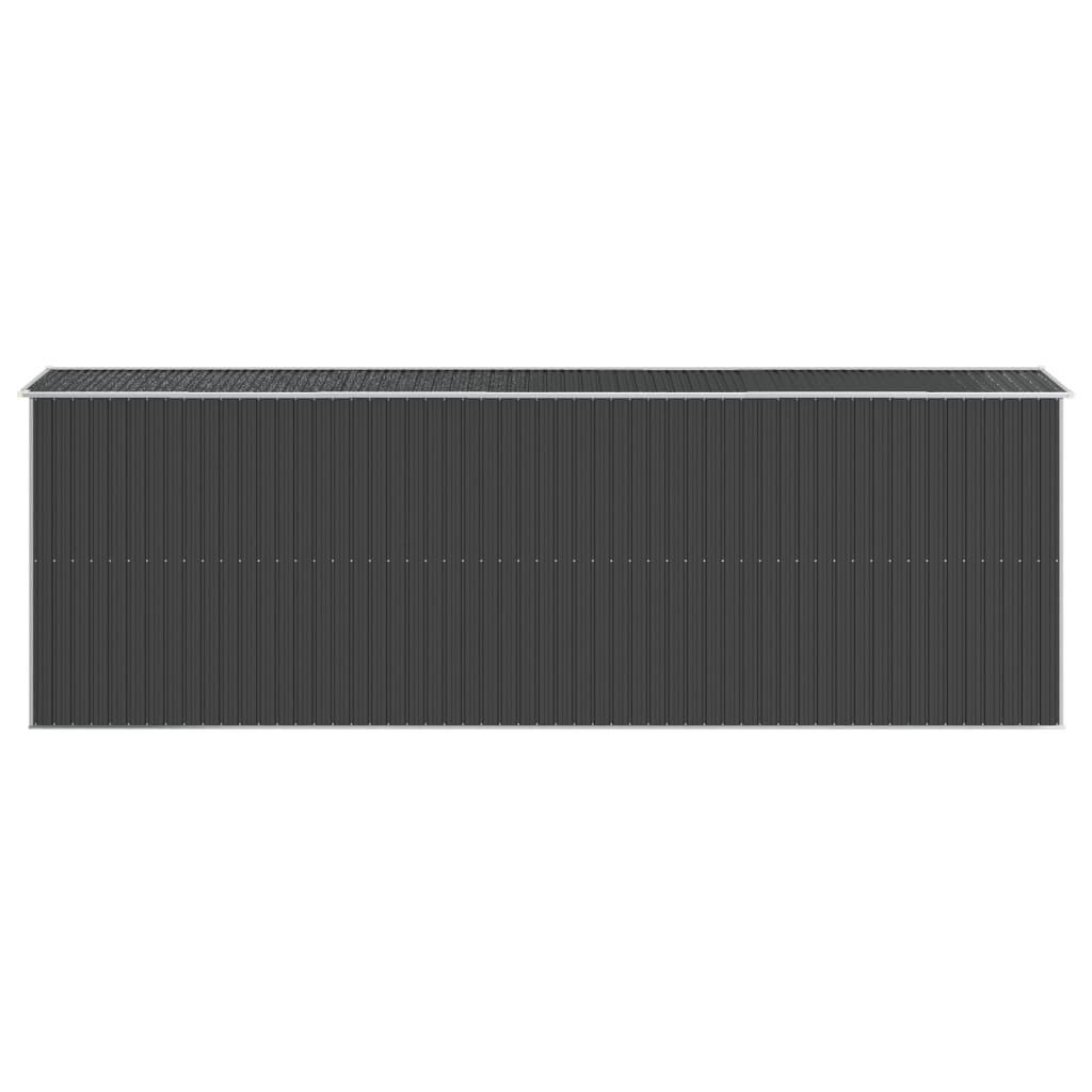 vidaXL Garden Shed Anthracite 192x606x223 cm Galvanised Steel 5