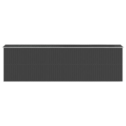 vidaXL Garden Shed Anthracite 192x689x223 cm Galvanised Steel 5