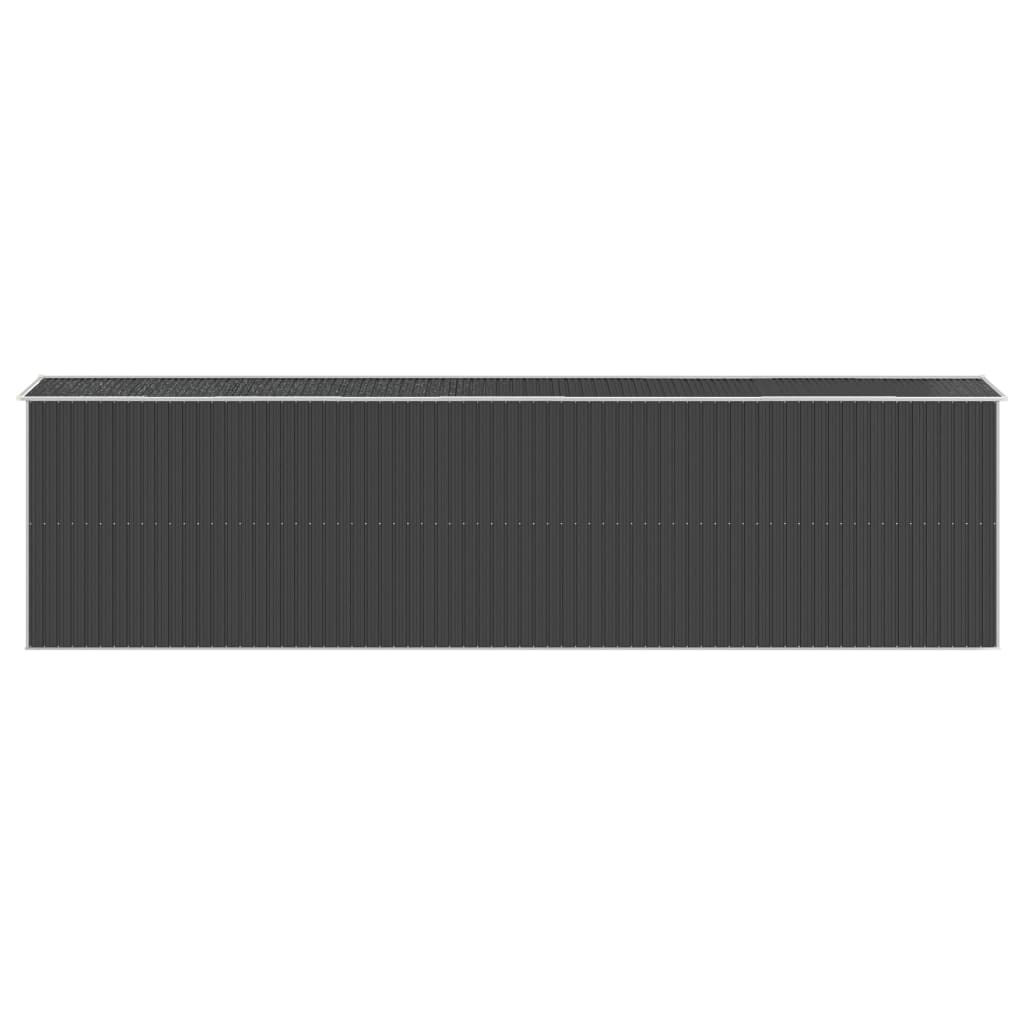 vidaXL Garden Shed Anthracite 192x772x223 cm Galvanised Steel 5