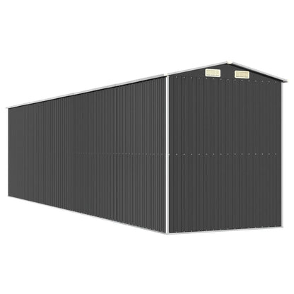 vidaXL Garden Shed Anthracite 192x772x223 cm Galvanised Steel 6