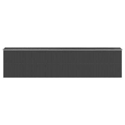 vidaXL Garden Shed Anthracite 192x855x223 cm Galvanised Steel 5