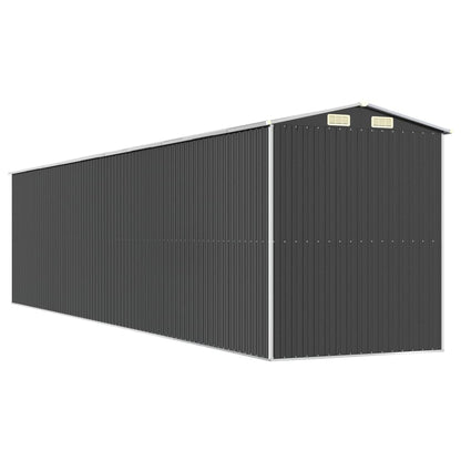 vidaXL Garden Shed Anthracite 192x855x223 cm Galvanised Steel 6