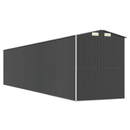 vidaXL Garden Shed Anthracite 192x938x223 cm Galvanised Steel 6