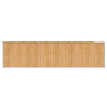 vidaXL Garden Shed Light Brown 192x772x223 cm Galvanised Steel 5