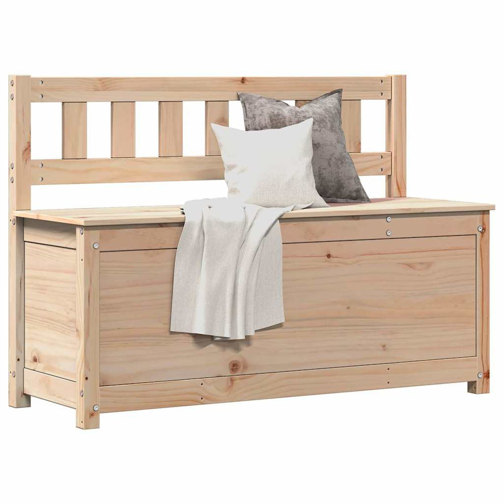 vidaXL Bench Solid Wood Pine