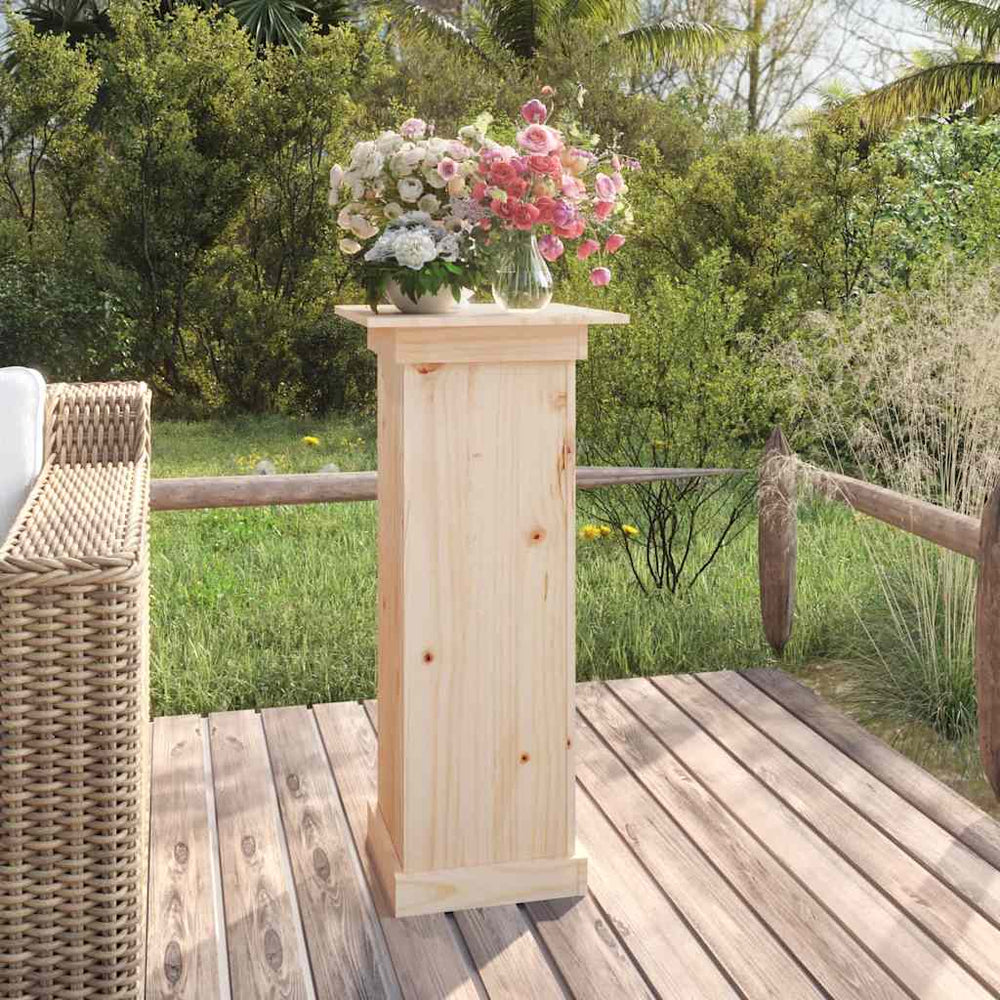 vidaXL Flower Stand Solid Wood Pine