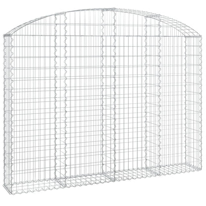Arched Gabion Basket Galvanised Iron 200 x 30 x 40/60 cm – 200 x 50 x 220/240 cm 200 x 30 x 140/160 cm