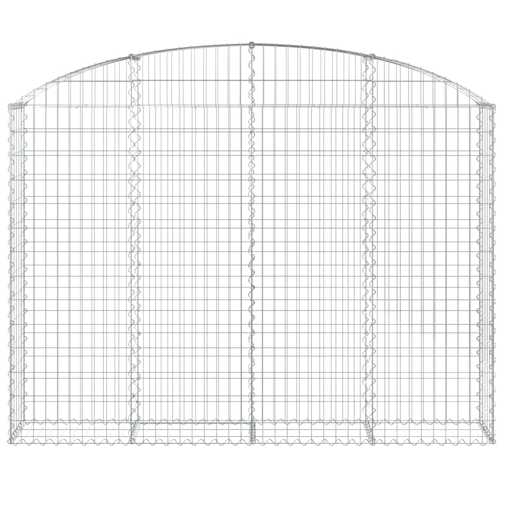 Arched Gabion Basket Galvanised Iron 200 x 30 x 40/60 cm – 200 x 50 x 220/240 cm 200 x 30 x 140/160 cm