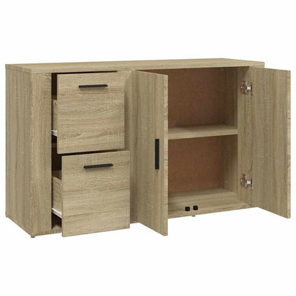 Sideboard 100x33x59,5 cm Engineered Wood Sonoma oak