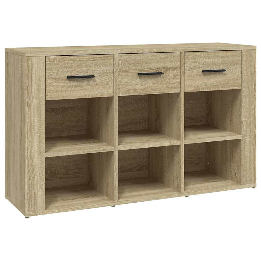 Sideboard 100x30x59,5 cm Engineered Wood Sonoma oak