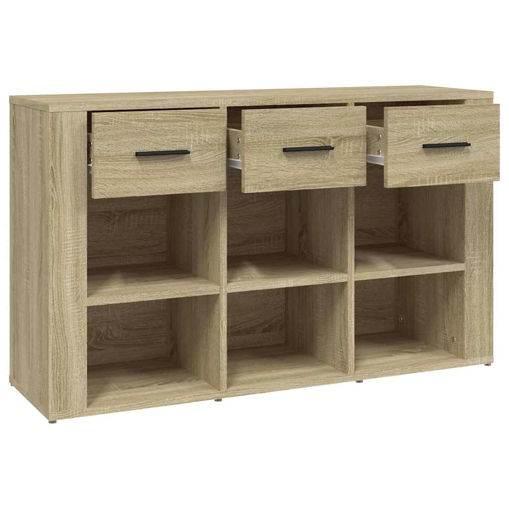 Sideboard 100x30x59,5 cm Engineered Wood Sonoma oak