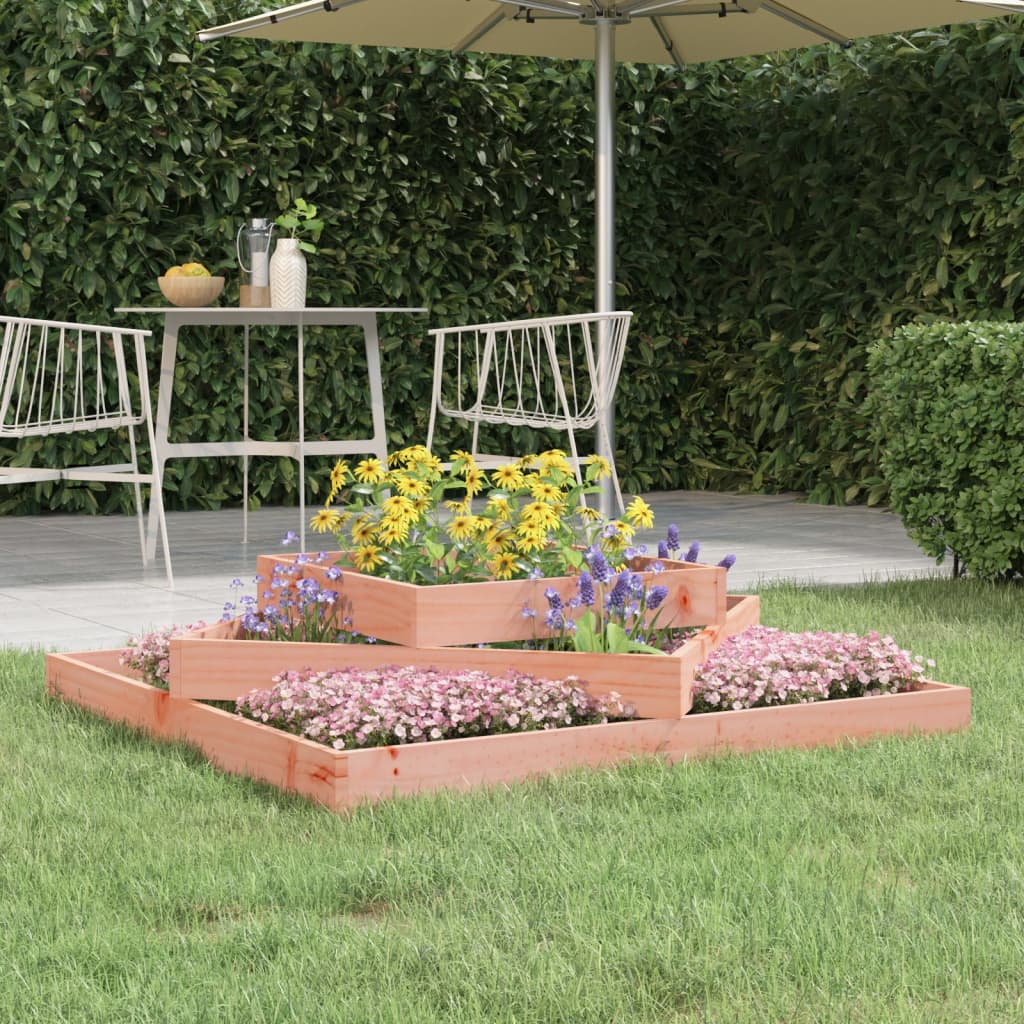 Planter Solid Wood Pine Natural douglas